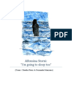 Alfonsina Storni: "I'm Going To Sleep Too" by PérezSantiago