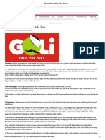 The Case Study - Goli Vada Pav FT PDF