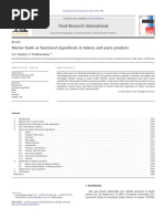 Marine Foods As Functional Ingredients in Bakery and Pasta Products