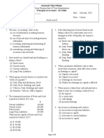 Principles of Accounts - Sir Eddie: Saraswati Vidya Niketan