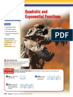 Quadratic and Exponential Functions: Key Vocabulary