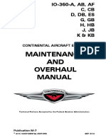 IO-360 Series Maintenance and Overhaul Manual PDF