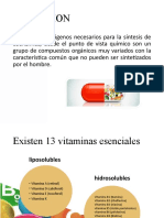 Bioquimica, Vitaminas