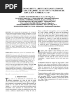 Informe de Conexión de Nanostation M5 Desde El Mega Colegio Hasta El Instituto de Educacion Superior