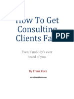 How To Get Consulting Clients Fast Book PDF