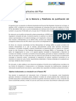 PRC La Granja Memoria Explicativa PDF