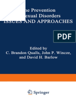 [Perspectives in Sexuality] C. Brandon Qualls (auth.), C. Brandon Qualls M. D., John P. Wincze Ph. D., David H. Barlow Ph. D. (eds.) - The Prevention of Sexual Disorders_ Issues and Approaches (1978, Springer US) - libgen.lc