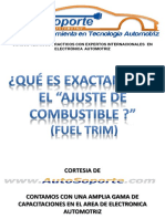 Explicacion Ajuste de Combustible Fuel Trim