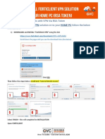 How To Install FortiClient VPN On Your Home PC With RSA TOKEN