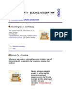 Calculating Forces of Motion