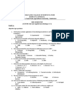 AGM 301 Soil and Applied Microbiology (1+1)