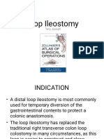 Loop Ileostomy 