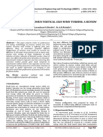 CFD Analysis of Savonius Vertical Axis Wind Turbine: A Review