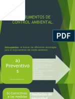 Instrumentos de Control Ambiental