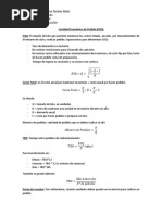 Formulario EOQ