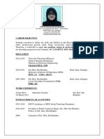 Resume NUR HAMIZAH BINTI IBRAHIM GC LOGISTIC PDF