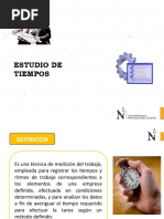 Clase - 5 ESTUDIO DE TIEMPOS