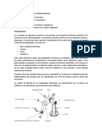 Elementos Constitutivos de Un Robot Industrial