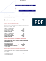 4° Cédulas Presupuestarias