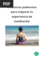 5 Mantras Poderosos para Mejorar Tu Experiencia de Meditación