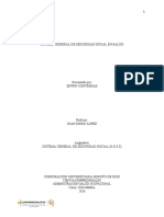 Ensayo, Sistema General de Seguridad Social en Salud