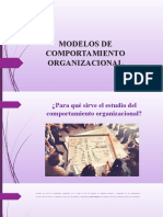 Modelos de Comportamiento Organizacional