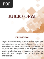 Juicio Oral Parte I