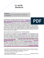 The Patient With Thyroid Nodule. Med Clin of NA. 2010