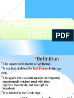 Chi Square Test