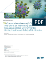 COVID-19 KFW DevelopmentBank Info-Sheet ESHS-risks Final 0420