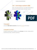 6 - Joint Design Connection (EN) - IDEA StatiCa