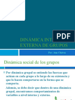 Dinámica Interna y Externa de Grupos