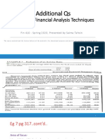 Additional QS: Chapter 7-Financial Analysis Techniques