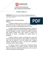 Atividade Formativa II