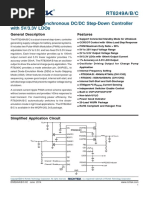 Dual-Channel Synchronous DC/DC Step-Down Controller With 5V/3.3V Ldos