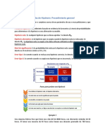 Prueba de Hipótesis, Procedimiento General