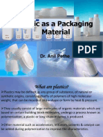 Plastic As A Packaging Material: Dr. Anil Pethe