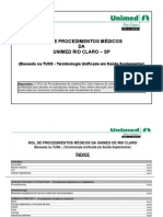 Rol Procedimentos