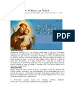 Novena A San Antonio de Padua