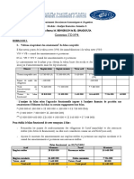 Corrigé - TD - N°4 - Analyse - Fin - 20.