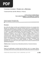 Londoño, Carlos - Constructivismo y Teoría de La Historia