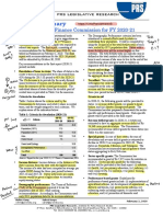 Report Summary: Report of The 15 Finance Commission For FY 2020-21