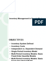 Inventory Management in Supply Chain