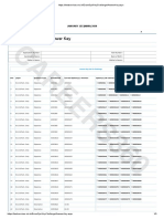 JEE Main 2020 January 7 Morning Session Answer Key