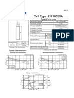 Sanyo Ric Li Ion Ur 18650a