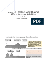 FALLSEM2019-20 ECE5018 TH VL2019201007688 Reference Material I 06-Nov-2019 MOSFET-Scaling-and-Leakage-3 2 PDF