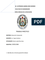 Informe - TEMA 1 - Educacion Comparada