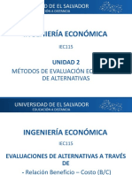 B-C Evaluacion de Un Proyecto de Inversion