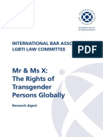 LGBTI TRansgenderRights 2015 Digest