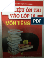 Tai Lieu On Thi Lop 10 Mon Tieng Anh PDF